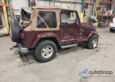 2002 Jeep Wrangler Sahara from USA, damaged, VIN 1J4FA59S32P772909